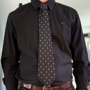 Balmain 100% Silk Tie